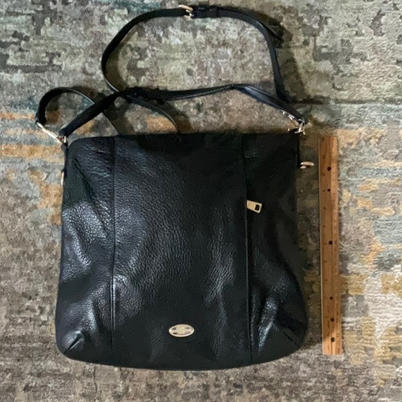 Coach Handbags - Coach Black Leather Shoulder Bag